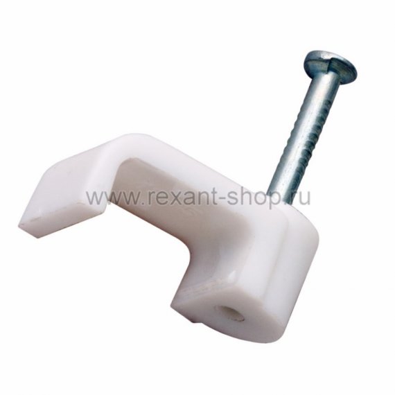 Фотография товара 'Rexant Крепеж кабеля плоский 5 х 2 мм 07-4205-20'