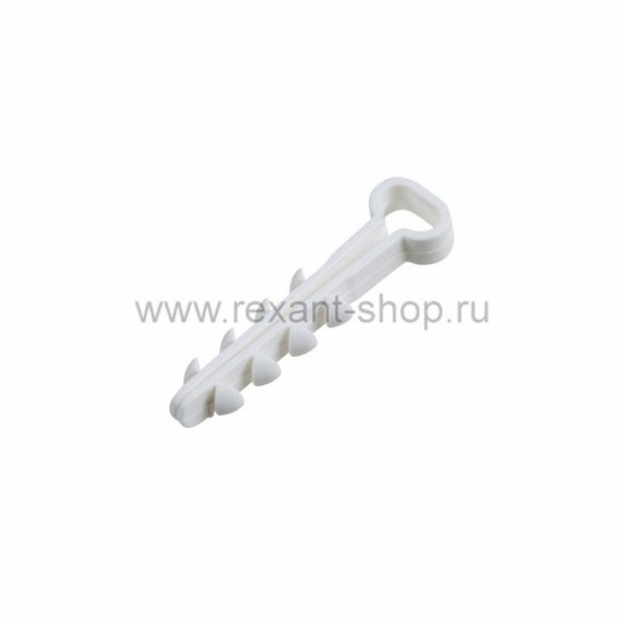 Фотография товара 'Rexant Дюбель-хомут нейлоновый прямоугольный 5-8 мм 07-4608'