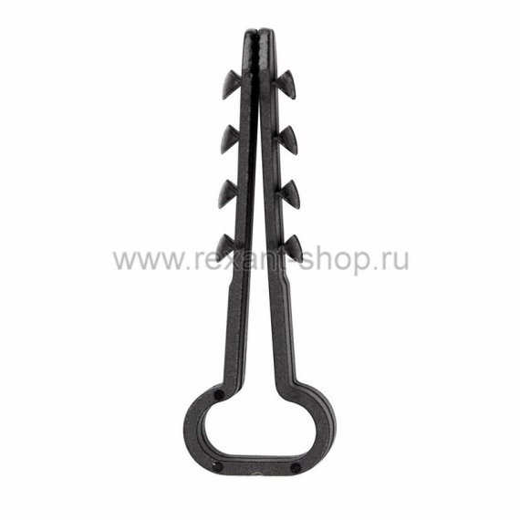 Фотография товара 'Rexant Дюбель-хомут нейлоновый прямоугольный 6-12 мм 07-4614'