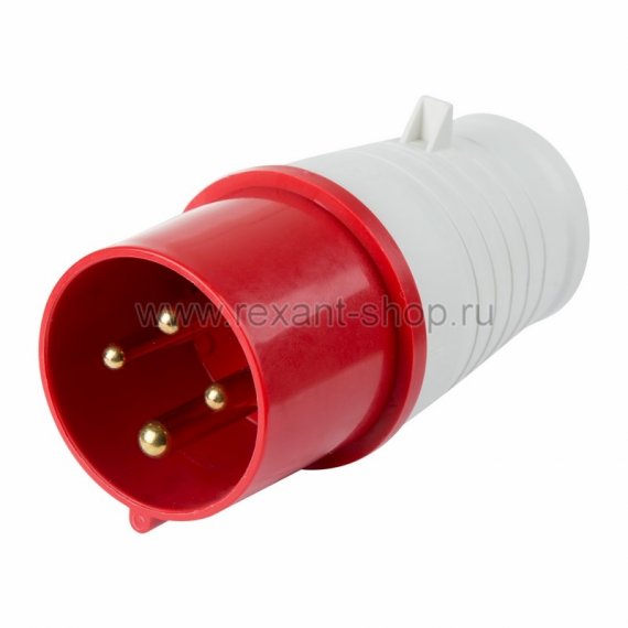 Фотография товара 'Rexant Вилка 024 переносная 3Р+РЕ 32А 380В IP44 11-8904'