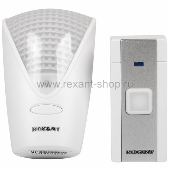 Фотография товара 'Rexant Звонок 220 вольт с световой индикацией REXANT RX-7 73-0070'