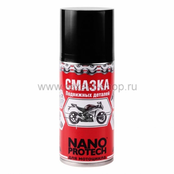 Фотография товара 'Rexant Смазка для подвижных деталей мотоцикла NANOPROTECH NPSM0014'
