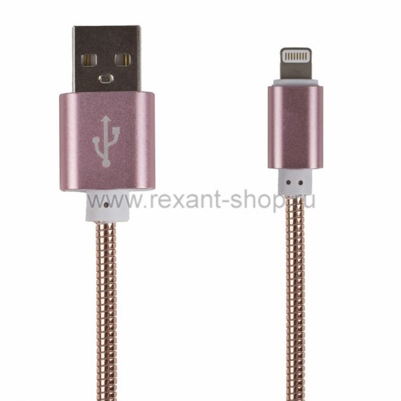 Фотография товара 'Rexant USB кабель для iPhone 5/6/7 моделей 18-4225'