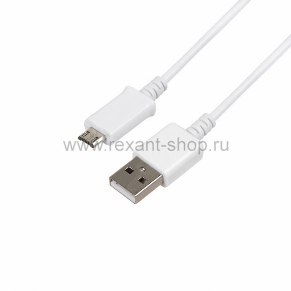 Фотография товара 'Rexant USB кабель micro USB, шнур 1,5 м 18-4267-9'