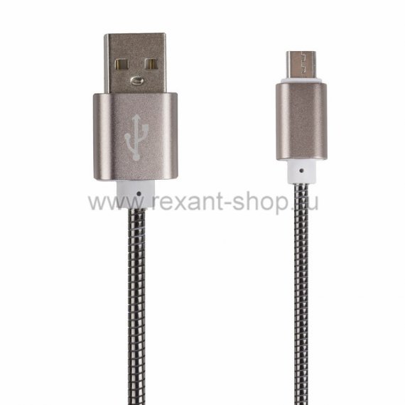 Фотография товара 'Rexant USB кабель microUSB 18-4221'