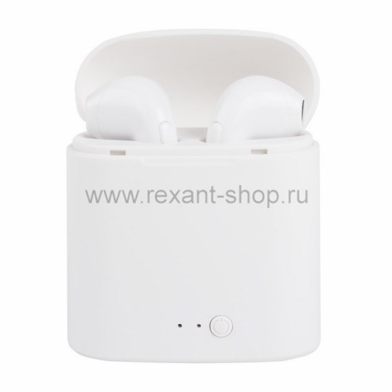 Фотография товара 'Rexant Bluetooth-наушники «Капельки» с микрофоном для iPhone X 18-2035-9'