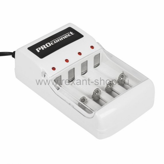 Фотография товара 'Rexant Зарядное устройство PC-05 для аккумуляторов типа АА/ААА 18-2208-4'