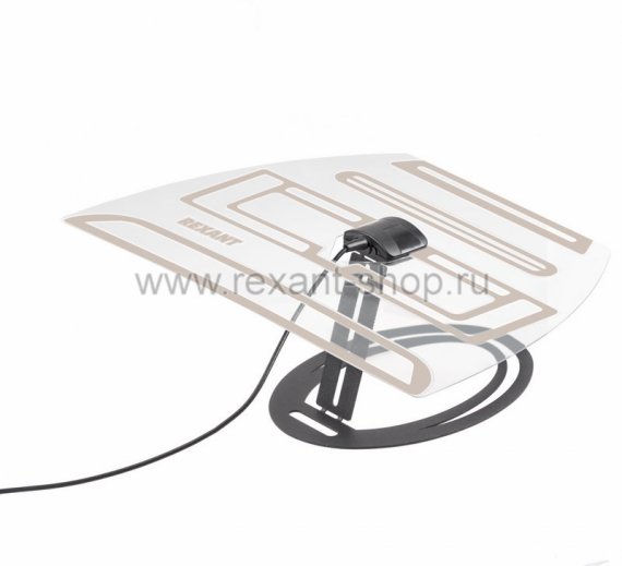 Фотография товара 'Rexant Антенна комнатная «Активная» для цифрового телевидения DVB-T2 34-0703'