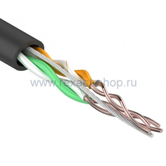 Фотография товара 'Rexant Кабель UTP 2PR 24AWG CAT5e 305м 01-0025'