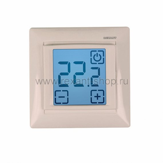 Фотография товара 'Rexant Терморегулятор сенсорный RX-419B 51-0584'