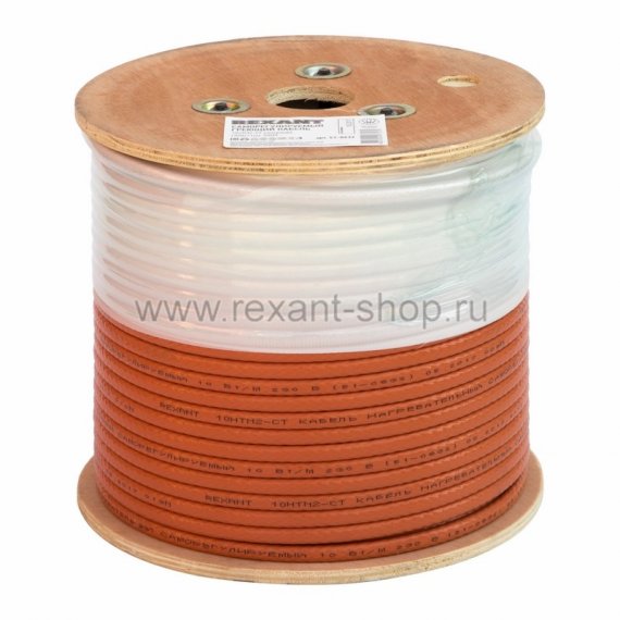 Фотография товара 'Rexant Саморегулируемый греющий кабель 10HTM2-CT (10Вт/1м) 51-0632'