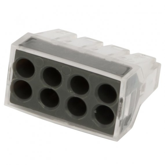 Фотография товара 'Rexant 07-5033-05 Электромонтажные экспресс-клеммы (6*2.5мм2)'