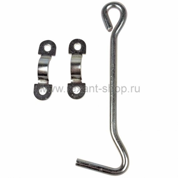 Фотография товара 'Rexant Крючок ветровой 120 цинк 79-1085'