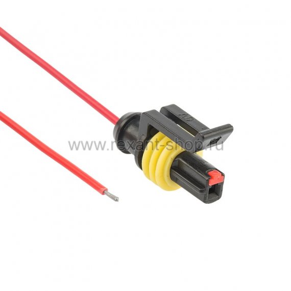 Фотография товара 'Rexant DJ7011-1.5-21 автомобильный разъем гнездо с проводом 16-0306-9'