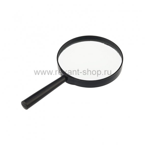 Фотография товара 'Rexant Лупа ручная 2X, диаметр 100 мм 12-0414-9'
