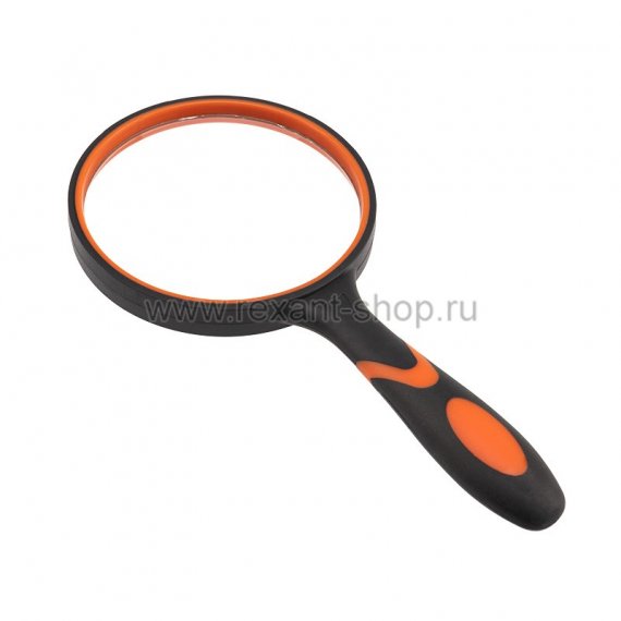 Фотография товара 'Rexant Лупа ручная круглая «Soft Touch», 3X 31-1007-9'