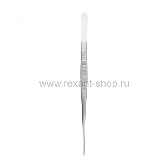 Фотография товара 'Rexant Пинцет прямой рифленый 200 мм 12-0347'
