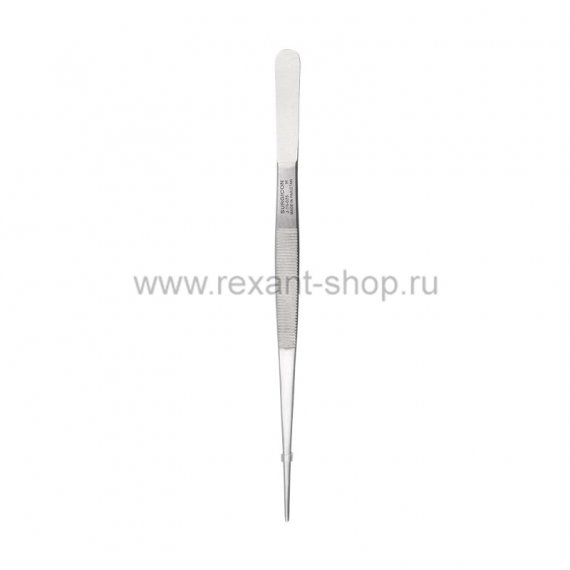 Фотография товара 'Rexant Пинцет прямой рифленый 250 мм 12-0369'