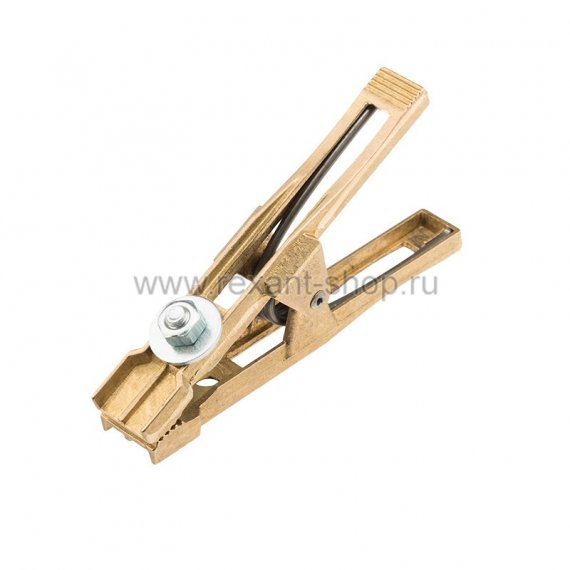 Фотография товара 'Rexant Зажим «крокодил» 400 А 170 мм для сварки 16-0054-9'