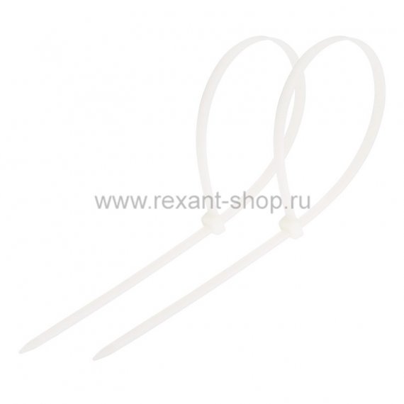 Фотография товара 'Rexant Стяжкa нейлоновая 300x4,8 мм 07-1302-05'