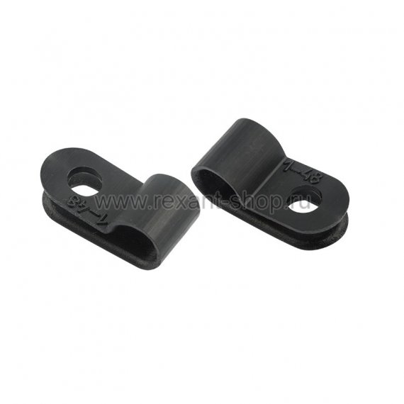 Фотография товара 'Rexant Кабельная скоба под винт 5 мм 07-4405-1'