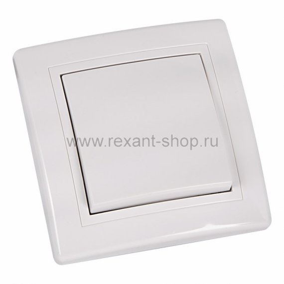 Фотография товара 'Rexant Выключатель одноклавишный, скрытой установки 78-0119'