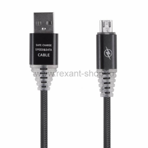 Фотография товара 'Rexant USB кабель micro USB 18-7028'