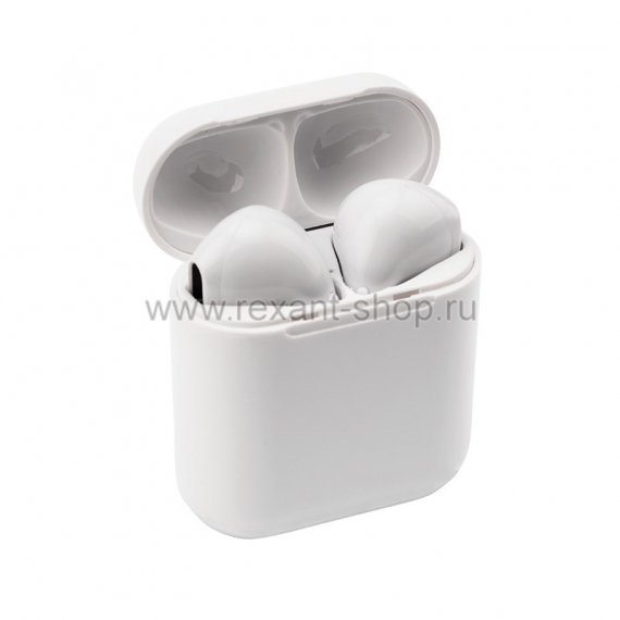 Фотография товара 'Rexant Bluetooth-наушники «Капельки» с микрофоном i9S для iPhone X18-2036-9'