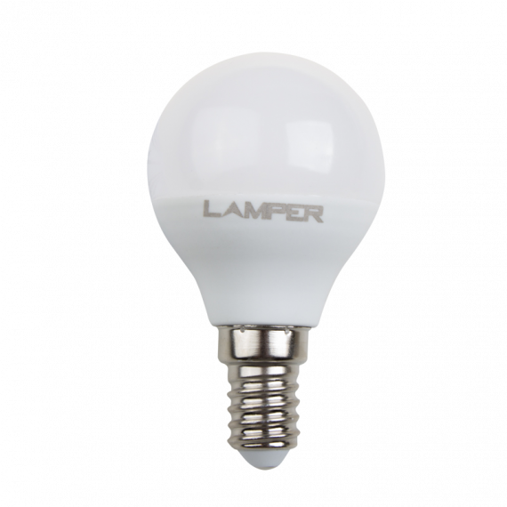 Фотография товара 'Rexant Лампа LED G45 E14 5W 4000K 435Lm 220V 601-653'