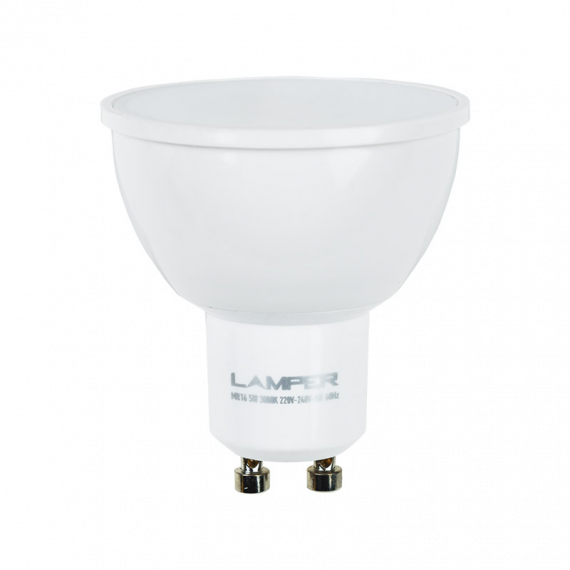 Фотография товара 'Rexant Лампа LED MR16 GU10, 5W 3000K 400Lm 220V 601-746'