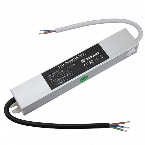 Фотография товара 'Rexant Источник питания тонкий 220 V AC/24 V DC 1 А 201-024-2'