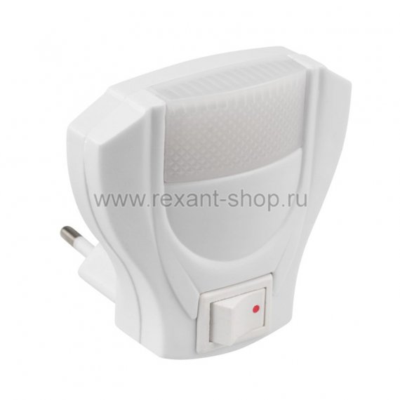 Фотография товара 'Rexant Светодиодный ночник с выключателем 220 В 75-0300'