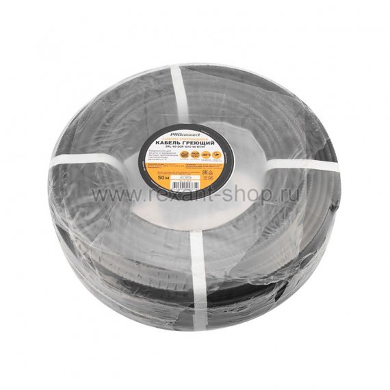 Фотография товара 'Rexant Кабель греющий саморегулирующийся экранированный 51-0218'