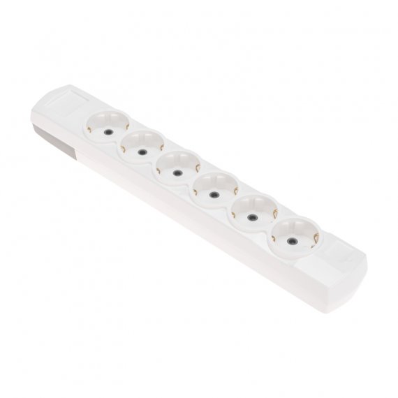 Фотография товара 'Rexant 13-4403 Колодка PREMIUM 6 гнезд, с/з'