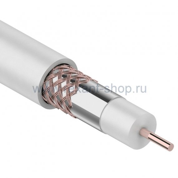 Фотография товара 'Rexant Кабель RG-6U+CU 48*(75 Ом) 01-2231'