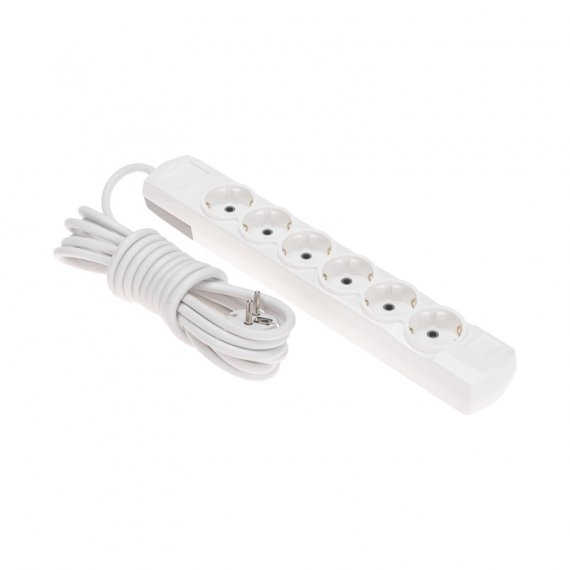 Фотография товара 'Rexant 13-4114 Удлинитель PREMIUM 6 гнезд, 5м, 3х1,5мм?, с/з'