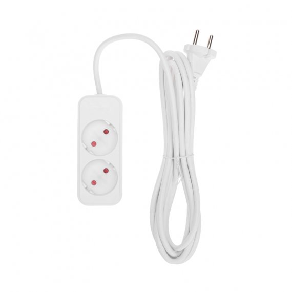 Фотография товара 'Rexant 13-4001 Удлинитель STANDARD 2 гнезда, 3м, 2х1,0мм?, б/з'