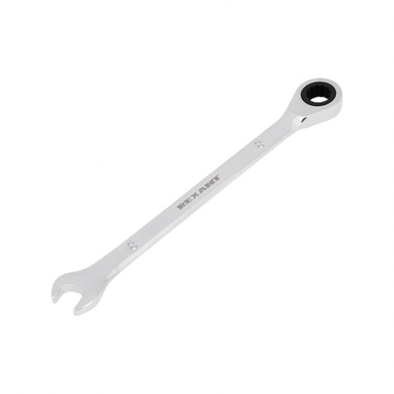 Фотография товара 'Rexant 12-5803-1 Ключ комбинированный трещоточный 8 мм, CrV'