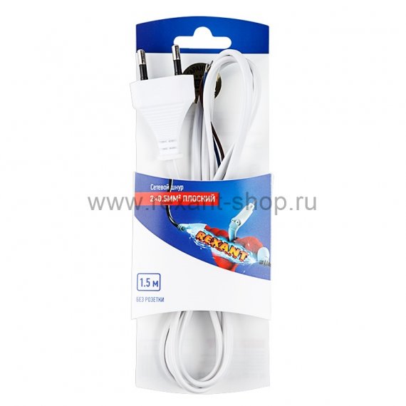 Фотография товара 'Rexant Шнур сетевой без розетки , 06-3250'