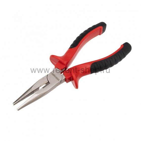 Фотография товара 'Rexant Тонкогубцы 160 мм никелированные, двухкомпонентные рукоятки, 12-4617'