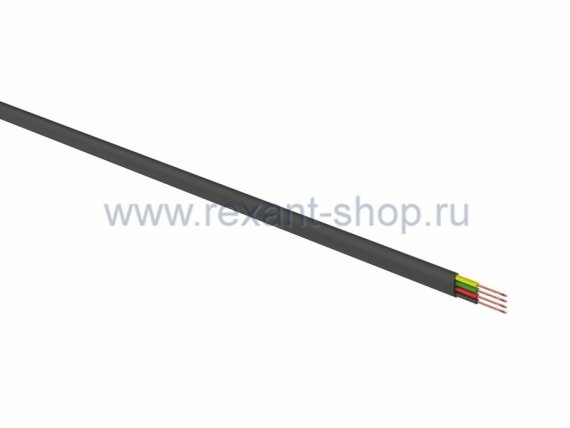 Фотография товара 'Rexant Кабель телефонный 4 жилы 01-5109'