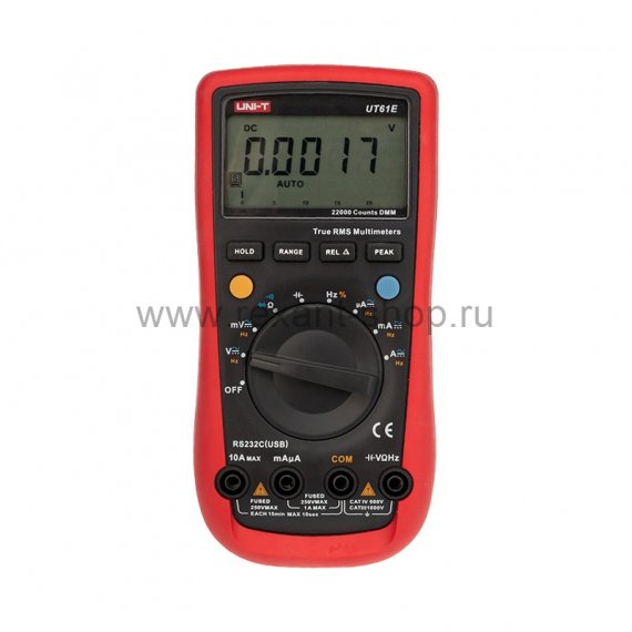 Фотография товара 'Rexant Профессиональный мультиметр UNI-T UT61E, 13-0048'