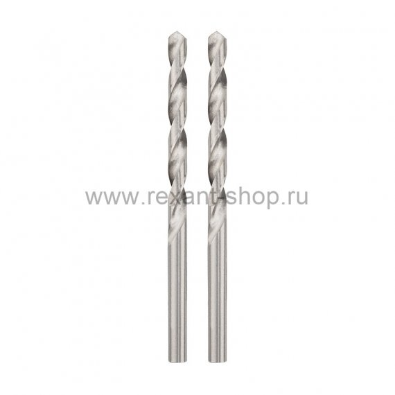 Фотография товара 'Rexant Сверло по металлу 3,0 мм HSS, DIN 338, 91-0556'