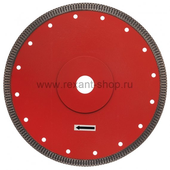 Фотография товара 'Rexant Диск алмазный отрезной ультратонкий 230x22.2 мм , 90-0145'