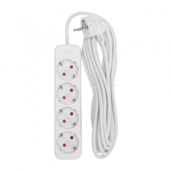 Фотография товара 'Rexant 13-4027 Удлинитель STANDARD 4 гнезда, 5м, 3х1,0мм?, с/з'