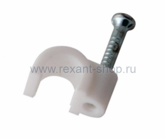 Фотография товара 'Rexant Крепеж кабеля круглый 5мм 07-4005'