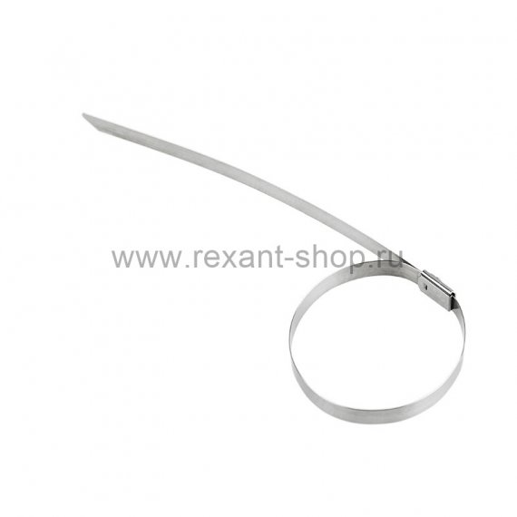 Фотография товара 'Rexant Хомут-стяжка стальная 250x7,9 мм, 07-0260'