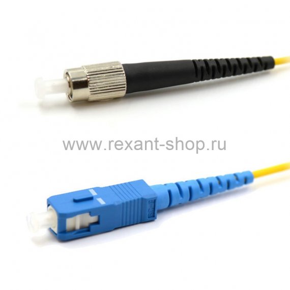 Фотография товара 'Rexant Патч-корд оптический переходной (SM), 9/125 (OS2), SC/UPC-FC/UPC, (Simplex), LSZH, 50-2878'