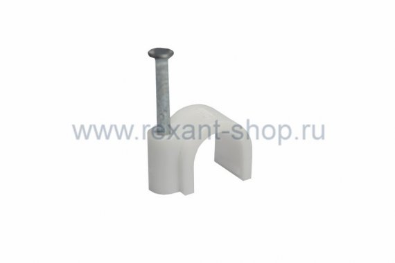 Фотография товара 'Rexant Крепеж кабеля круглый 9мм 07-4009'