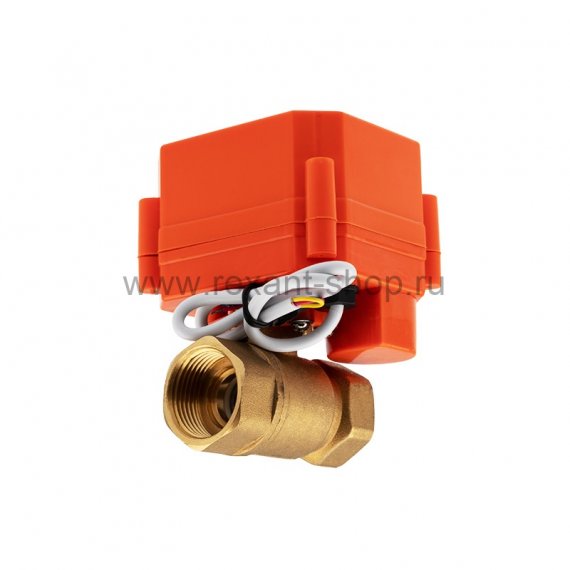 Фотография товара 'Rexant Кран шаровый с электроприводом 3/4 дюйма Nautilus КЭ-20, 82-0252'